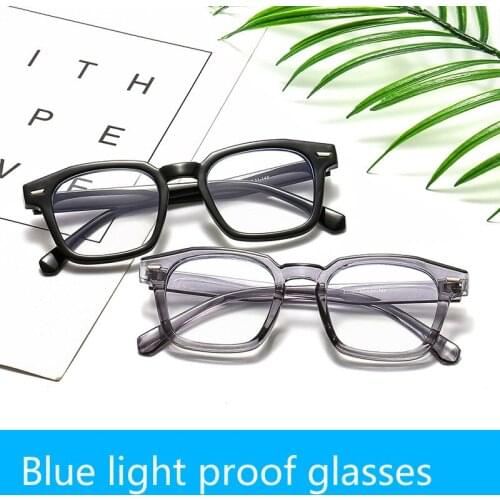 Viodream Large Frame Fashion Polygon Spectacle Anti Blue Light Glasses Blue Light Blocking Glasses Oculos De Grau