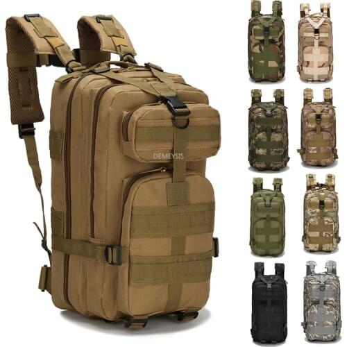 Military Backpack Waterproof Army Tactical Training Sports Backpack Large Capacity Outdoor Hiking Fishing Climbing Bags