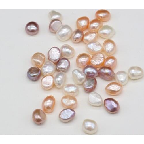 Jewelry made of natural freshwater vertical hole pearls,20 pieces in a pack, packaged for sale,various specifications and colors