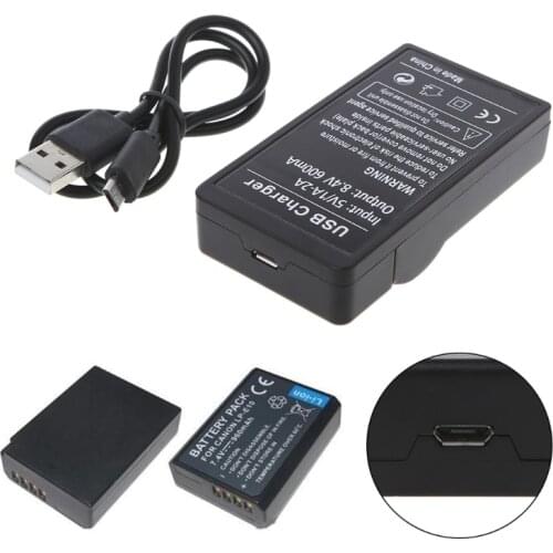 L38D Battery Charger for canon LP-E10 EOS1100D E0S1200D Kiss X50 Rebel T3 Portable