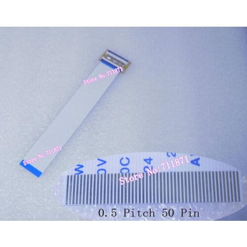 100mm 0.5 Pitch Type A 50P FFC Extension plate Adapter 50 Pin TTL Flexible Flat Cable Extension Connector FFC FPC Extension cord