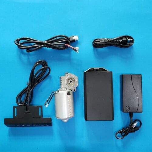 137F Lifting Table Motor 24V 52W 6N.m Brushed DC Deceleration Gear Linear Actuator and Controller Sets