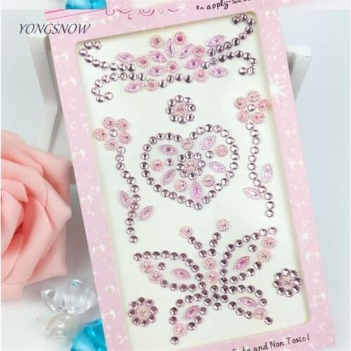 Flatback Motif Acrylic Butterfly Rhinestones Stickers Phone PC Art Decals DIY Sewing Scrapbooking Crafts Accessory Beauty Decor