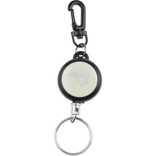 Multitool key chain holder keyring key ring retract pull belt keychain rope cord reel recoil badge lanyard clip multi tool