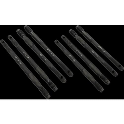 Black Wheel Hanger Alignment Pin M12x1.5 Mounting Guide Bolts Universal