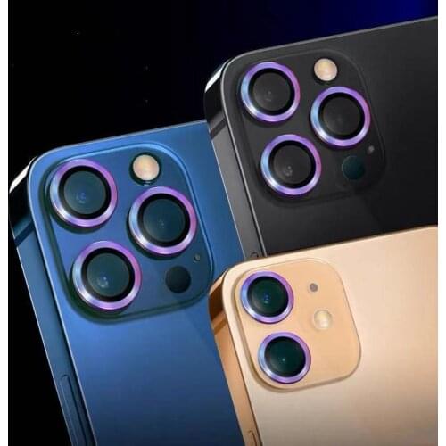 ColorfulEagle Eye Metal Glass Camera Lens Protection for IPhone 12 11 Pro Max Phone Lens Protector Case Lentes Camera Cover Case