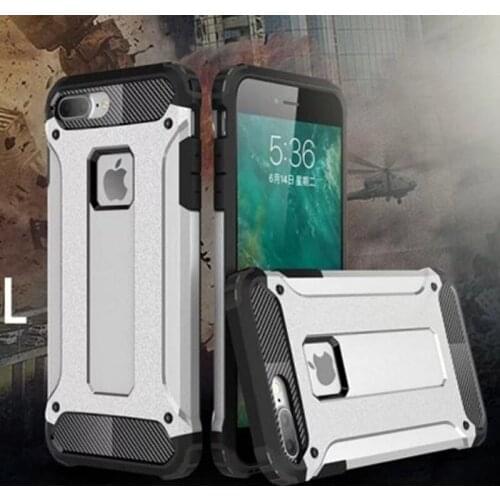 PC+TPU Hybird Protective Case For iPhone 7 Plus iPhone 8 Plus within Heat Radiation Nets Precise Holes Outdoor Shockproof Case