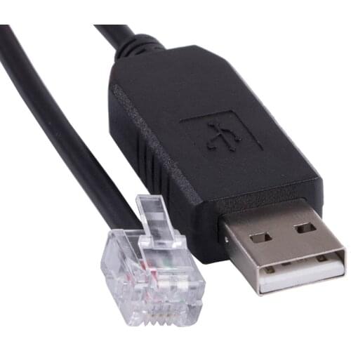 FTDI USB TTL RJ11 6P4C Cable For Iskra ME382 EN MT382 P1 Port Dutch Smart Meter Slimme Cable 6ft