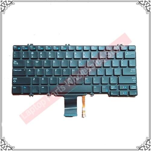 US Keyboard For Dell Latitude E7280 E5280 5288 7280 7380 E7220 7290 US Keyboard with Backlight Repalcement