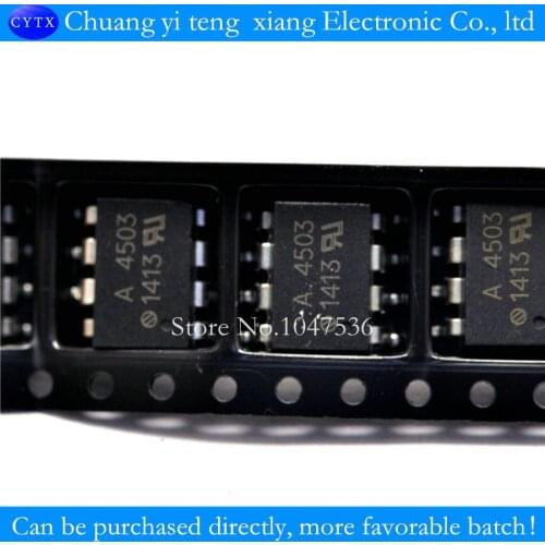 Light coupling A4503 HCPL-4503 patch SOP8 optoisolator photoelectric coupling 10PCS/LOT