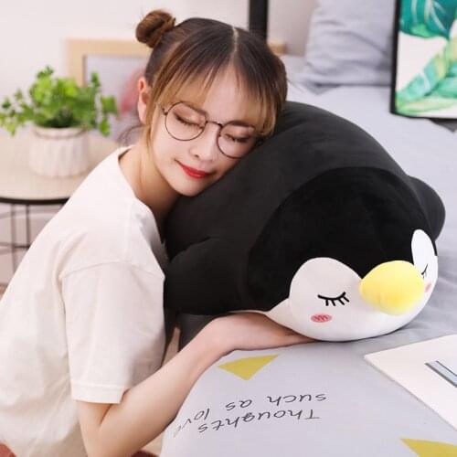 New 30-70cm Soft Penguin Plush Toys Staffed Cartoon Animal Doll Fashion for Kids Baby Lovely Girls Christmas Birthday Gift