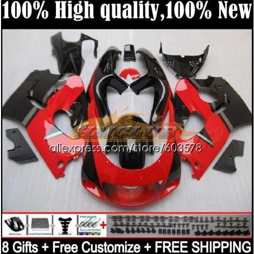 Body For SUZUKI SRAD GSX-R600 GSXR 750 600 0CL.9 GSXR750 96 97 98 99 00 GSXR600 1996 1997 1998 1999 2000 Fairings Glossy Red