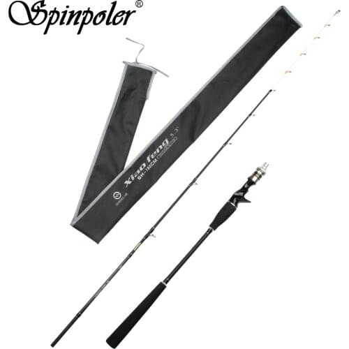 Spinpoler Boat Sea Saltwater Raft Fishing Rod Soft Solid Tip UL Casting Rods Lure Weight 5-15g Line Weight 10-100lb Pole China
