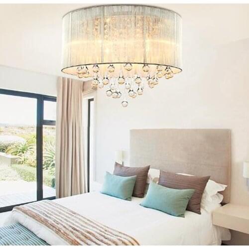 Modern lampen industrieel deco chambre crystal Home Decoration E27 Light Fixture restaurant