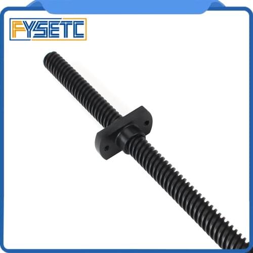 T8 PTFE Teflonto Lead Screw 2mm/8mm With POM Nut For Ender3 Ender3 pro Ender3 V2 Ender5 Sidewinder X1 VORON 3D Printer Parts