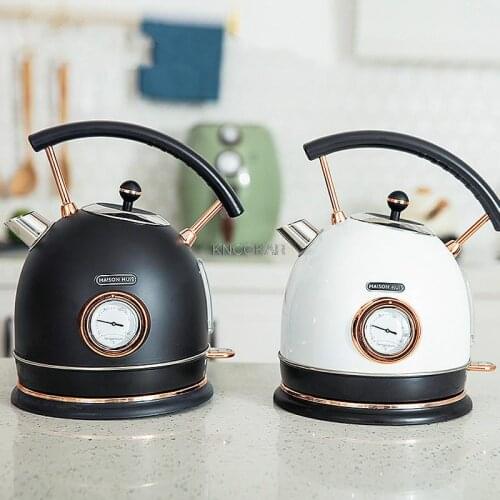 1.8L 304 Stainless Electric Kettle With Water Temperature Control Meter Household Quick Heating Electric Boiling Tea Pot coffee