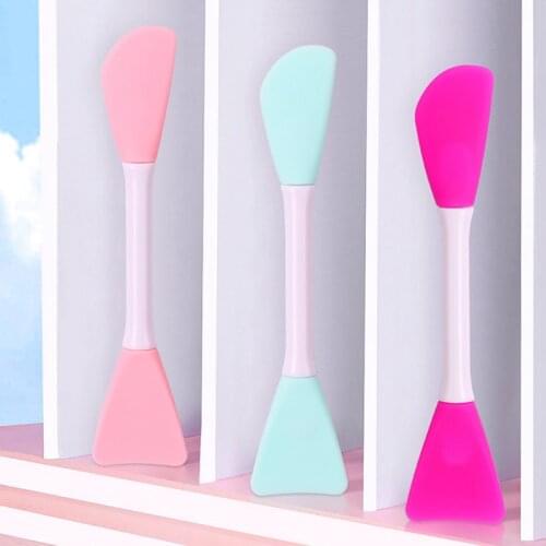 2021 Silicone Facial Face Mask Brush Mask Mud Mixing Brush Tool DIY Foundation Makeup Brush Cosmetic Tools Facial Brush