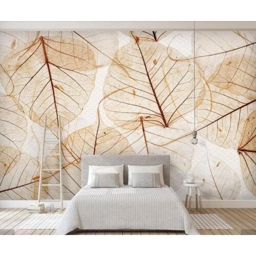 3D Vintage Tree Leaves Flamingos Wallpaper Murals Bedroom Home Wall Mural Decals Wall Art Wall Paper Nordic Contact Paper
