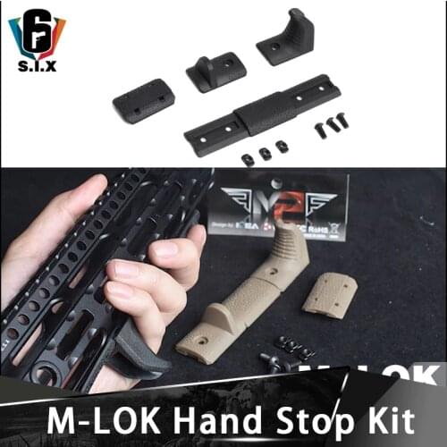 Tactical 4 Pcs/set M-LOK Hand Stop Kit For Airsoft MLOK Rail Cover