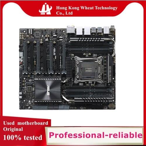 For ASUS X99-E WS/USB 3.1 Motherboard Socket LGA 2011 V3 DDR4 SATA III For Intel X99 Original Desktop Used Mainboard