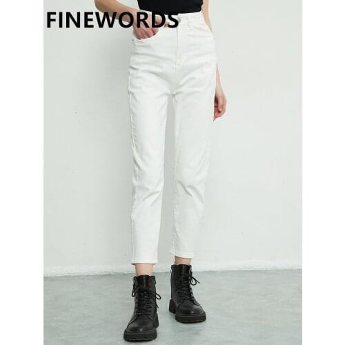 FINEWORDS Womens Boyfriend Jeans
