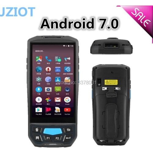 2018 Hot SellingRugged Handheld 4G WIFI GPS Bluetooth NFC Android 1D 2D Barcode Scanner PDA