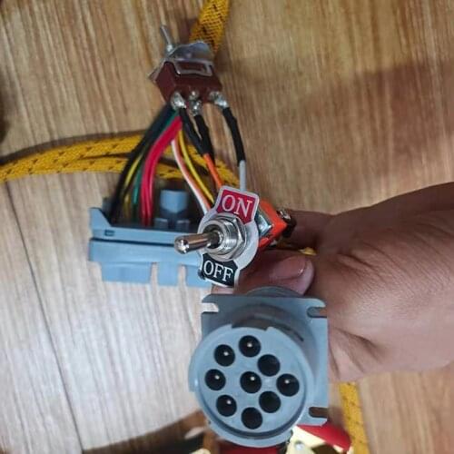Use For Caterpillar Excavator C/D Engine Wire Harness CAT Engine Inspection Connection Wiring Harness