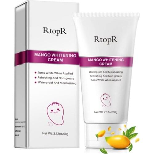 New Mango Body Whitening Cream Concealer Underarm Whitening Legs Knee Private Brightening Facial Cream Products 60g Skin Care