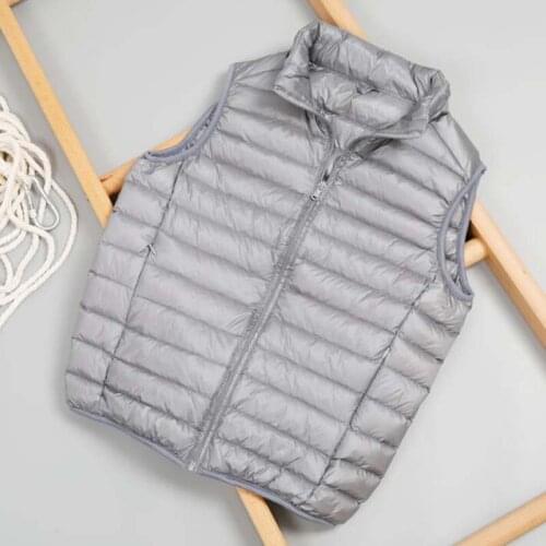Autumn Winter Vest Men Waistcoat 90% Duck down Jacket Ultra-light Mens Vest Outwear Windproof Warm Sleeveless Down Coat Male