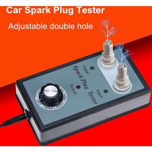 Newest SKD OBD2 Automobile Double Hole Spark Plug Tester Automobile Diagnostic Tool