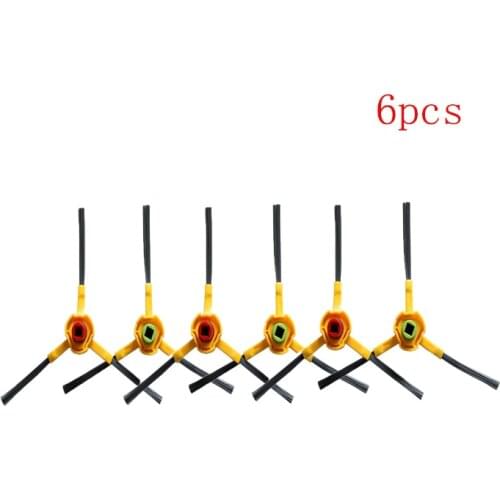 6pcs/lot Vacuum cleaner dust brush side brush life & right replacements for Ecovacs Deebot DT83 DT85 DM81 vacuum cleaner parts