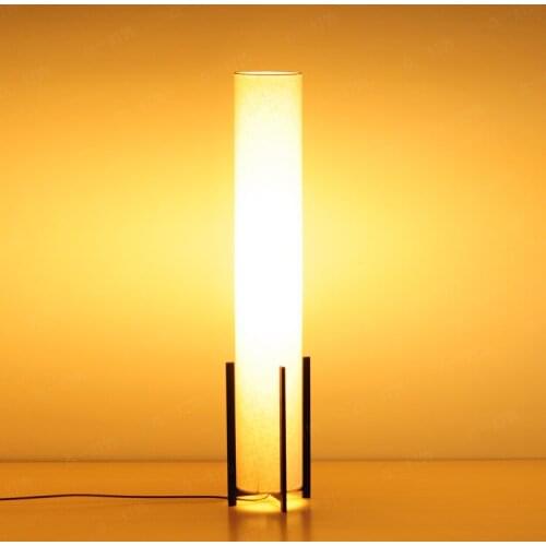 Modern minimalist Floor Lamps living room study room bedroom bedside lights iron art fabric personality standard lamp ZA628 ZL35