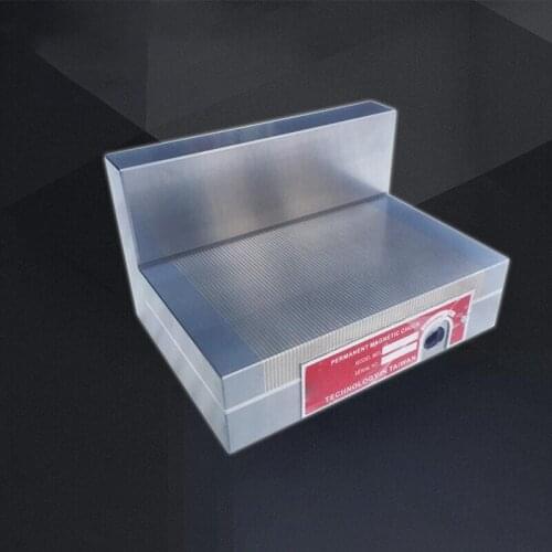 Vertical 90-degree L-shaped wire cutting disc for permanent magnetic chuck grinder with strong suction 150*150