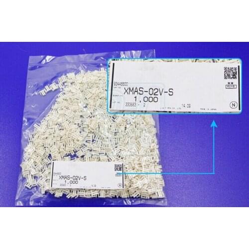 XMAS-02V-S CONN RETAINER XMA 2POS Connectors terminals housings 100% new and original parts
