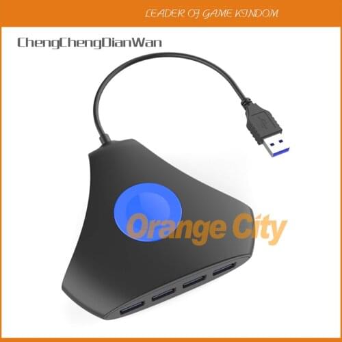 USB 3.0 Male to Twin Female Charger Dual 4in1 Port USB Charging Splitter Hub Adapter Converter Connector four in one hub