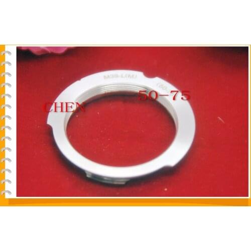 L39-LM M39 -LM LTM LSM Mount to LM Lens Adapter ring for M9 M8 M7 M6 M5 28-90mm 50mm-75mm 35mm-135mm lens