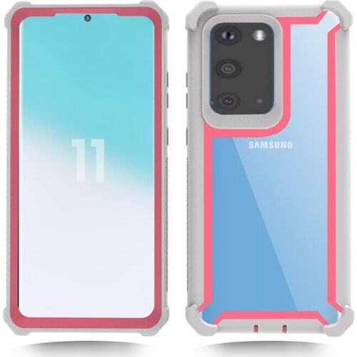 For Galaxy S21 Ultra Case Airbag Case For Samsung S20 S21 Note 20 Ultra S21 S20 Plus S20 Case Protective Bumper Phone Cover Case