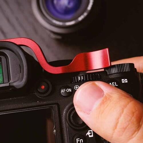 For Sony a9 A7m3 A7RIII ILCE-7RM3 A7R MKIII Red Thumb Rest Thumb Grip Hot Shoe Cover