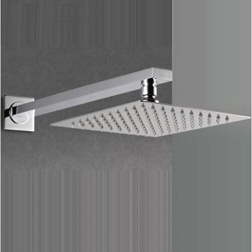 20cmx20cm Rain Shower.Ultra Thin Rain Shower Head with arm & Chuveiro Ducha With 42cm Arm.Accessorie Banheiro