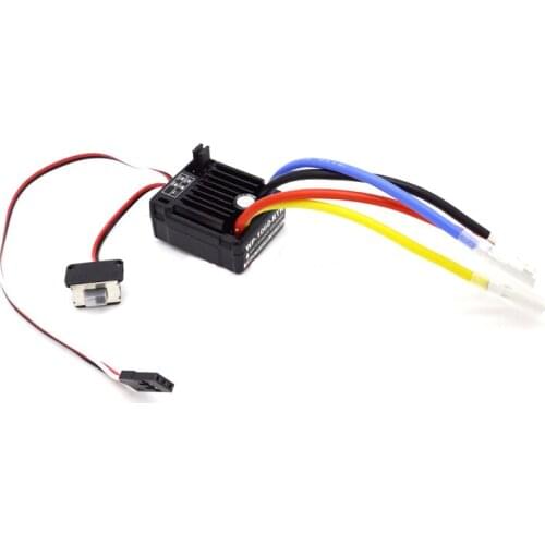 QUICRUN 1060 RTR 60A Brushed Electronic Speed Controller ESC for 1:10 RC HSP Car Waterproof RC Car Axial Scx10 DIY Parts