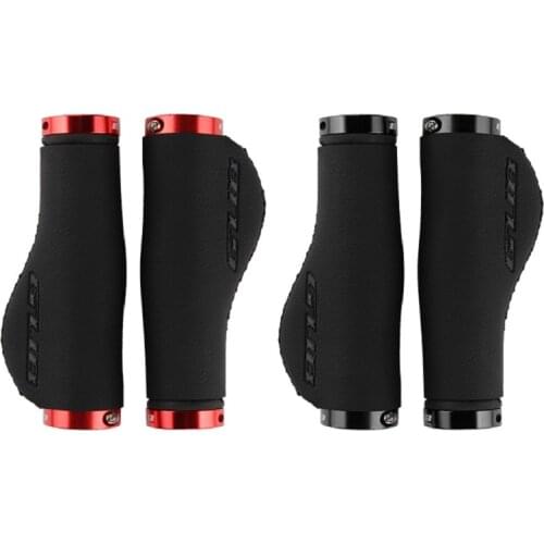 GUB bicycle grip cover microfiber leather anti-skid shock absorption locking ring MTB road bike widened meat ball grip cover
