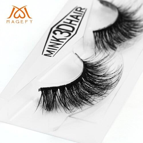 20 Styles Mink Eyelashes Natural Dramatic Volume Fake Eyelashes Extension Long Lasting Soft 3D Mink Lashes Makeup
