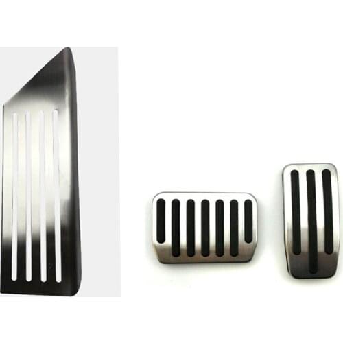 Suitable for Tesla Model 3 cab accelerator brake rest area metal pedal modification 3 type car pedal cover