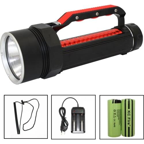 Scuba Diving Flashlight LED XHP70 3900 Lumens 26650 Powerful Underwater Flashlight Torch Linterna Magnetic switch
