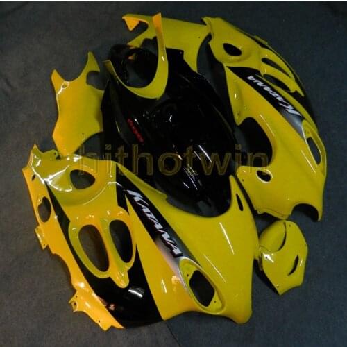 Full fairing kits for GSX600F Katana 1998 1999 2000 2001 2002 2003 2004 2006 GSX750F ABS Plastic Fairing yellow motorcycle cowl