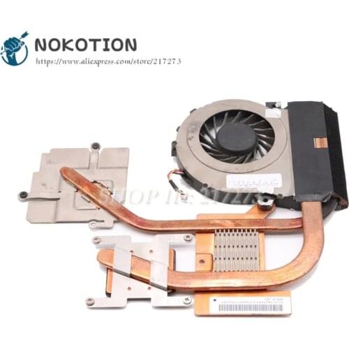 NOKOTION Radiator For Acer aspire 5553G 5553 5625 5625G Laptop Cooling Fan Heatsink DA0ZR8MB8E0