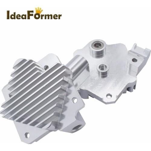 3D printer Upgrade Titan Aero Heatsink Part For 1.75mm Filament V6 Hotend Titan-Aero with Block 3D Printers Aluminum Parts