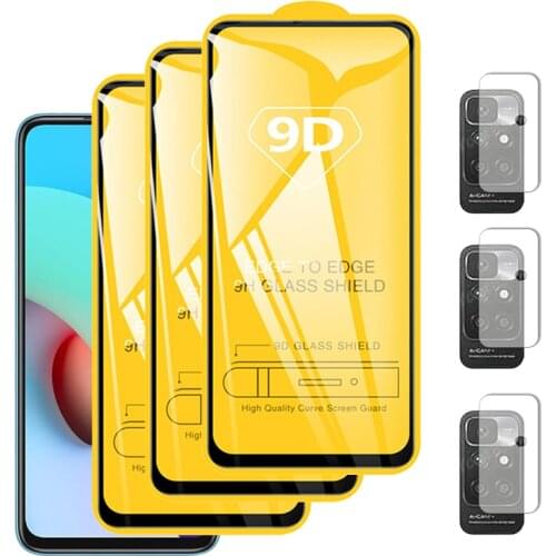 Redmi 10, Screen Protector for Xiaomi Redmi 10 armor glass red mi 10 camera protection redmi note 10 pro 10t 10s glasses redmi10