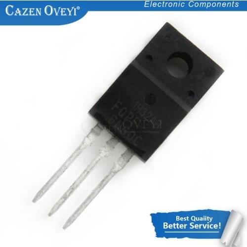 10pcs/lot FQPF6N60 FQPF6N60C 6N60 TO-220F In Stock