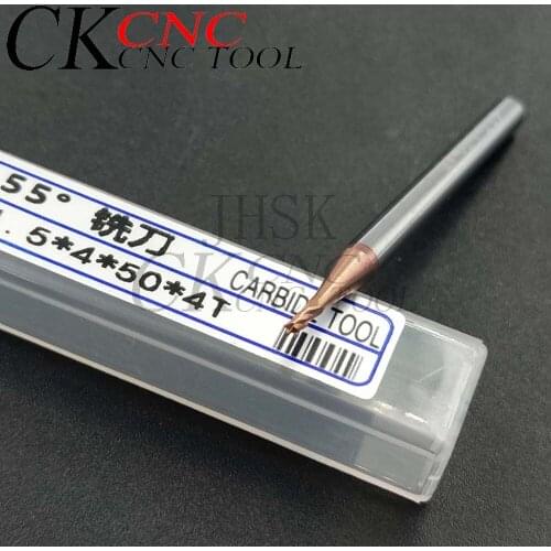4 Flute Carbide End Mill Milling Cutter Tungsten End Mill CNC Tool HRC55 4mm endmill Wood End mills Cutting tools maching Endmil